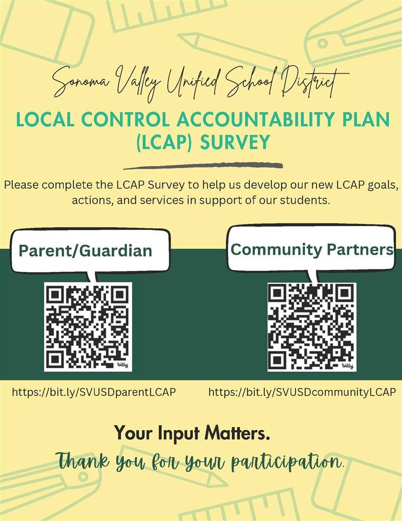  LCAP Survey Flyer