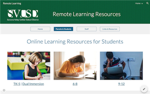 SVUSD Remote Learning 